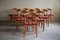 Modern Danish Dining Chairs in Oak and Wool by Henning Kjærnulf, 1960s, Set of 10, Image 2