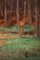 Artista di scuola francese, Paesaggio autunnale, Dipinto ad olio su tela, Inizio XX secolo, Immagine 5