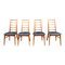 Dining Chairs by Niels Koefoed, 1960s, Set of 4 1