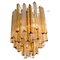 Trilobo Chandeliers from Venini, Italy, 1960s, Set of 2 1