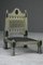 Vintage Eastern Metal Clad Pidha Chairs, Set of 2 4