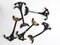 Animal Wall Hook attribuito a Walter Bosse per Herta Baller, Austria, anni '50, Immagine 9