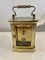 Horloge Carrosse Victorienne Antique en Laiton, 1880 4