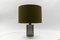 Mid-Century Moderne Tischlampe aus Chrom & Glas, 1960er 1