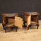 Italian Bedside Tables from 20th Century, 1950, Set of 2 4