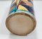 Vaso vintage in ceramica laccata multicolore con motivi geometrici, Italia, anni '50, Immagine 10