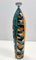 Vintage Multicolored Lacquered Ceramic Vase with Geometric Patterns, Italy, 1950s, Image 3