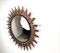 Vintage Copper Sunburst Mirror, 1970s 1