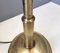 Vintage Stehlampe aus Messing & Schwarz Lackiertem Aluminium, Italien, 1950er 10