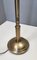 Vintage Brass and Black Varnished Aluminum Floor Lamp, Italy, 1950s, Image 12