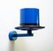 Blue Surreal Top Hat Model V298 Wall Light by Hans Agne Jakobsson for Hans-Agne Jakobsson Ab Markaryd, 1960s 3