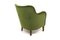 Scandinavian Velvet Chair, Sweden, 1950s 3