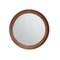 Mid-Century Scandinavian Round Mirror, Image 1