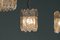 Lámpara colgante de cristal con luces de bar de Carl Fagerlund de Orrefors, años 60. Juego de 3, Imagen 7