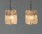 Crystal Pendant with Bar Lights by Carl Fagerlund from Orrefors, 1960s, Set of 3 5