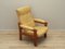 Danish Yellow Leather Armchair, 1960s, Image 8