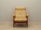 Danish Yellow Leather Armchair, 1960s 2