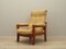 Danish Yellow Leather Armchair, 1960s 3