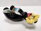 Vintage Black and Multicolored Murano Glass Clown Trinket Bowl / Ashtray, Italy, 1960s 9