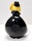 Vintage Murano Glas Clown Trinket Schale / Aschenbecher in Schwarz & Mehrfarbig, Italien, 1960er 5