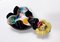 Vintage Black and Multicolored Murano Glass Clown Trinket Bowl / Ashtray, Italy, 1960s 3