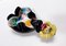 Vintage Black and Multicolored Murano Glass Clown Trinket Bowl / Ashtray, Italy, 1960s, Image 3