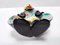 Vintage Black and Multicolored Murano Glass Clown Trinket Bowl / Ashtray, Italy, 1960s 10