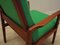 Danish Teak Green Armchair, 1970s, Image 14