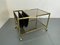 Vintage Hollywood Regency Brass and Glass Coffee Table from Maison Jansen, 1970s 2