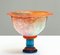 Large Art Glass Bowl Cancan Series by Kjell Engman for Kosta Boda, 1990s, Image 7