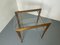 Mid-Century Teak and Glass Trolley Side Table, 1950s, Image 9