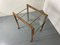 Mid-Century Teak and Glass Trolley Side Table, 1950s, Image 6