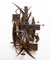 Belgian Brutalist Metal Welder Wall Art Sculpture, 1960s, Image 1