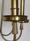 Italian 8 Light Chandelier in Brass, 1960s 6