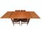 Danish Dining Table in Teak with Double Pull-Out Tops, 1960s, Image 10