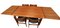 Danish Dining Table in Teak with Double Pull-Out Tops, 1960s 9