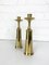 Brass Candlesticks by Jens Quistgaard for Dansk Design, Denmark, 1960s, Set of 2 2