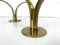 Mid-Century Scandinavian Lily Candleholders in Brass by Ivar Ålenius Björk for Ystad-Metall Sweden, Set of 2 8