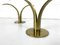 Mid-Century Scandinavian Lily Candleholders in Brass by Ivar Ålenius Björk for Ystad-Metall Sweden, Set of 2 4