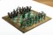 Brutalist Bronze Chess Set by Alberto Giacometti, Italy, 1960s, Set of 33 1