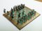 Brutalist Bronze Chess Set by Alberto Giacometti, Italy, 1960s, Set of 33, Image 7