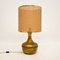 Large Vintage Brass Table Lamp, 1960 2