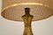 Large Vintage Brass Table Lamp, 1960 7