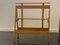 Klappbare und höhenverstellbare Tische aus Eschenholz, 1960er, 2er Set 13