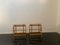 Klappbare und höhenverstellbare Tische aus Eschenholz, 1960er, 2er Set 4