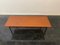 Black Painted Metal Coffee Table with Teak Top from Isa Bergamo, 1960s 5