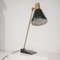 Lámpara de mesa sueca vintage de latón, años 50, Imagen 4