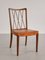Dining Chairs in Walnut and Leather by Frode Holm for Illums Bolighus, Denmark, 1940s, Set of 8, Image 10