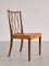 Dining Chairs in Walnut and Leather by Frode Holm for Illums Bolighus, Denmark, 1940s, Set of 8, Image 15