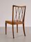 Dining Chairs in Walnut and Leather by Frode Holm for Illums Bolighus, Denmark, 1940s, Set of 8, Image 17